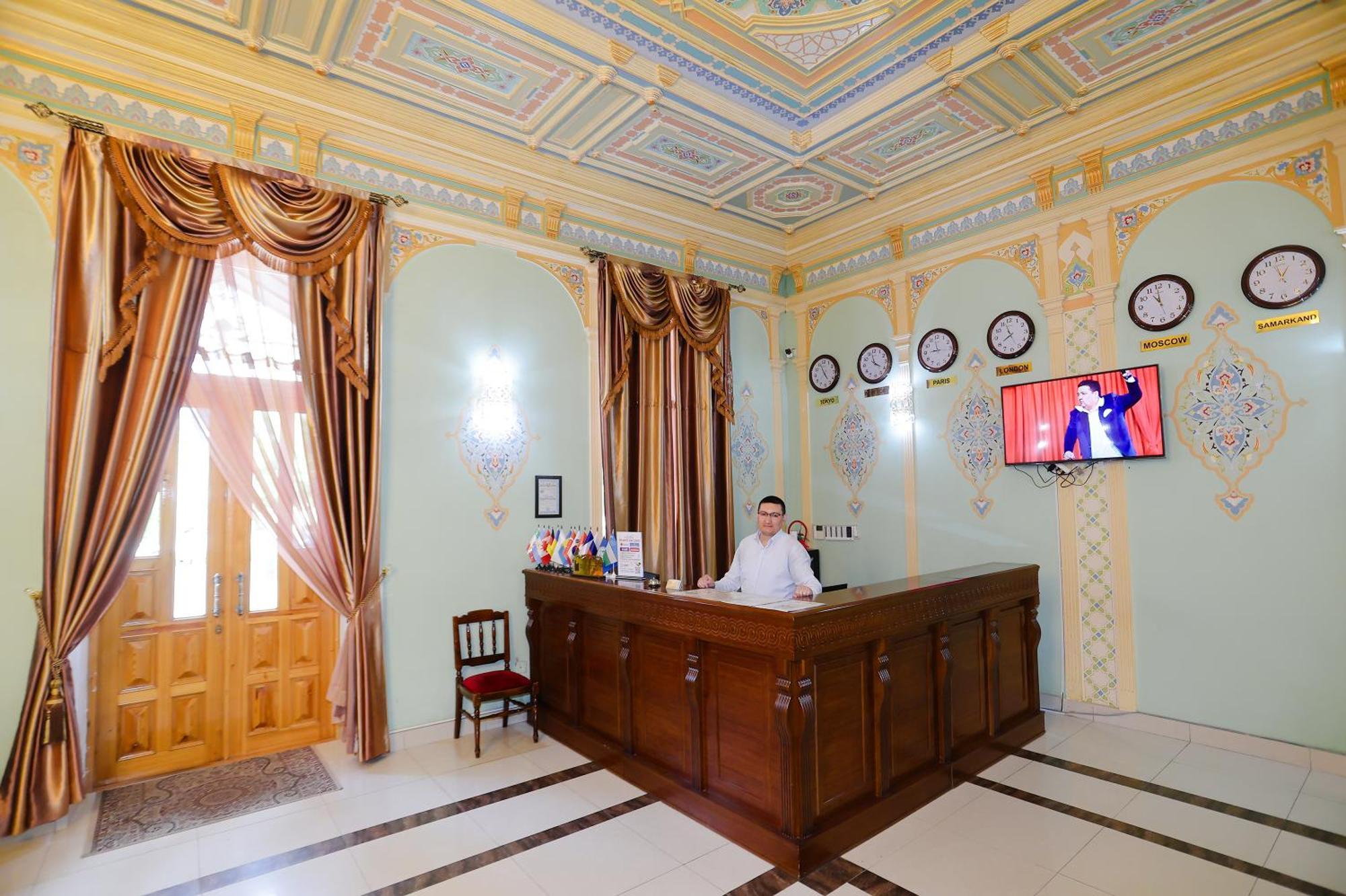 Yangi Sharq Hotel Samarcanda Exterior foto